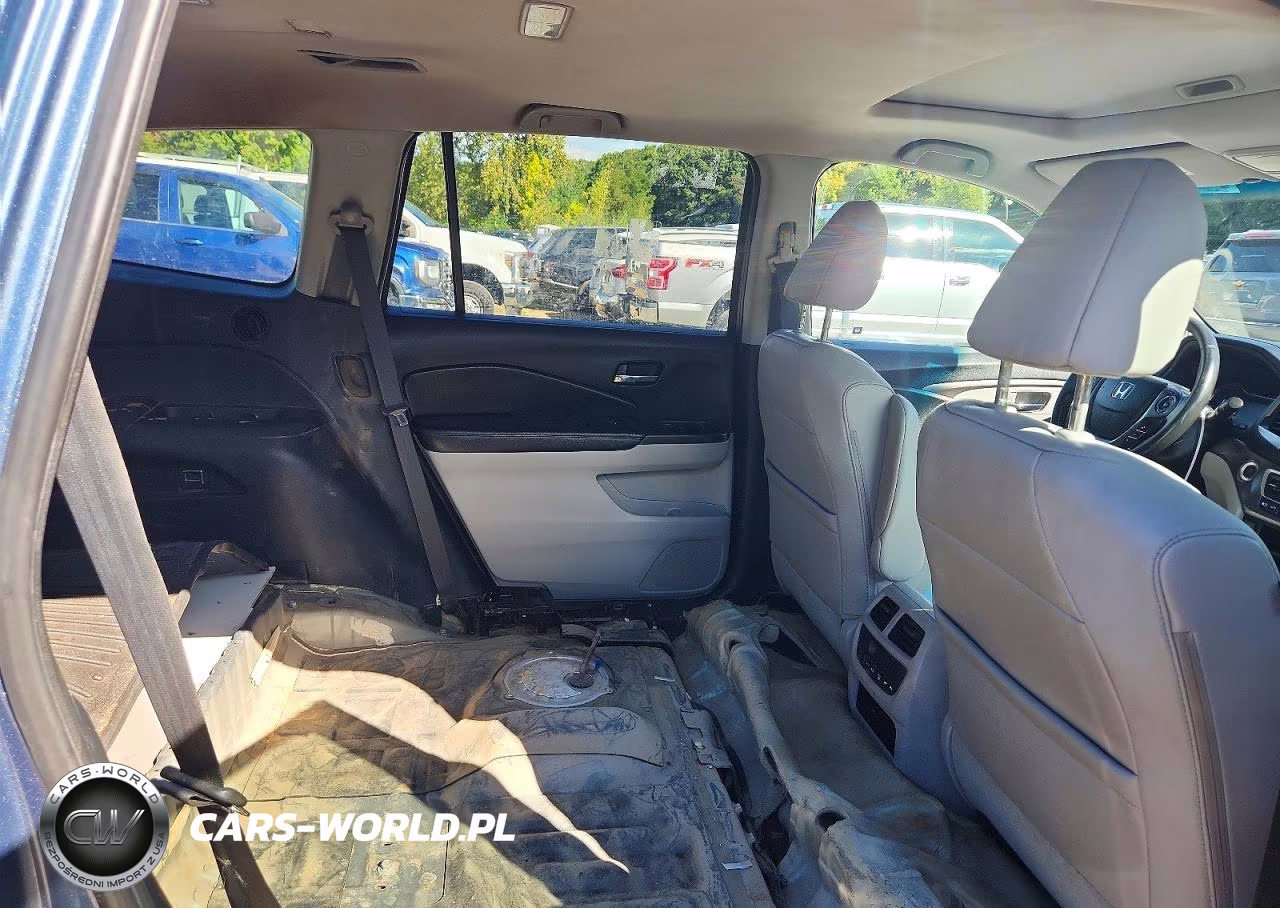 2017 Honda Pilot Exl VIN:5FNYF6H57HB086702 - 10