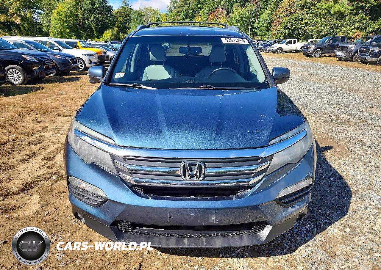 2017 Honda Pilot Exl VIN:5FNYF6H57HB086702 - 5