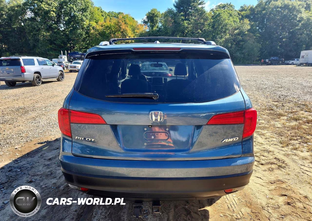 2017 Honda Pilot Exl VIN:5FNYF6H57HB086702 - 6