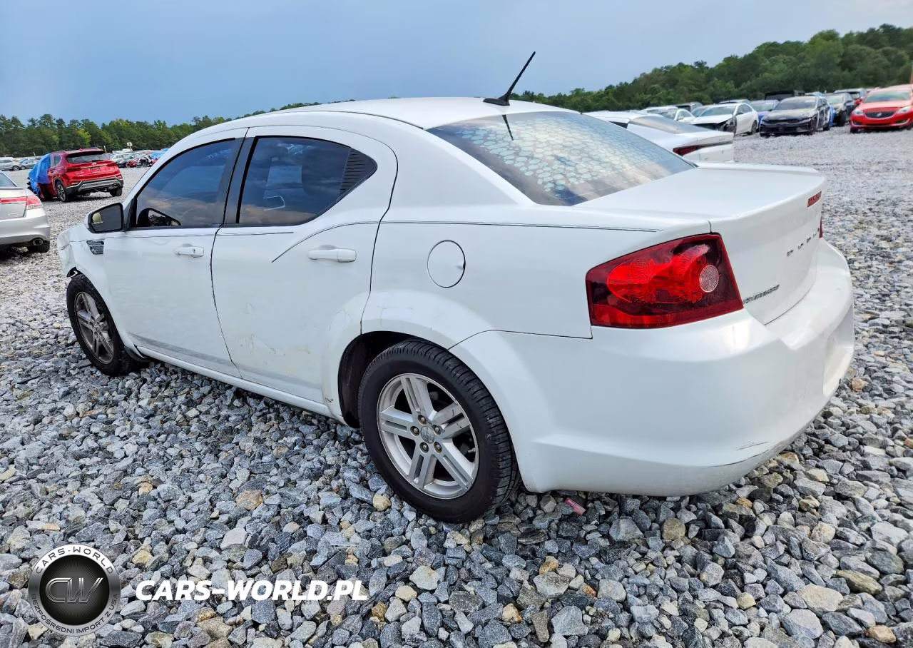 2013 Dodge Avenger Sxt VIN:1C3CDZCGXDN663538 - 2