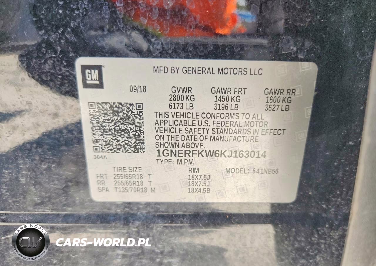 2019 Chevrolet Traverse Ls VIN:1GNERFKW6KJ163014 - 13