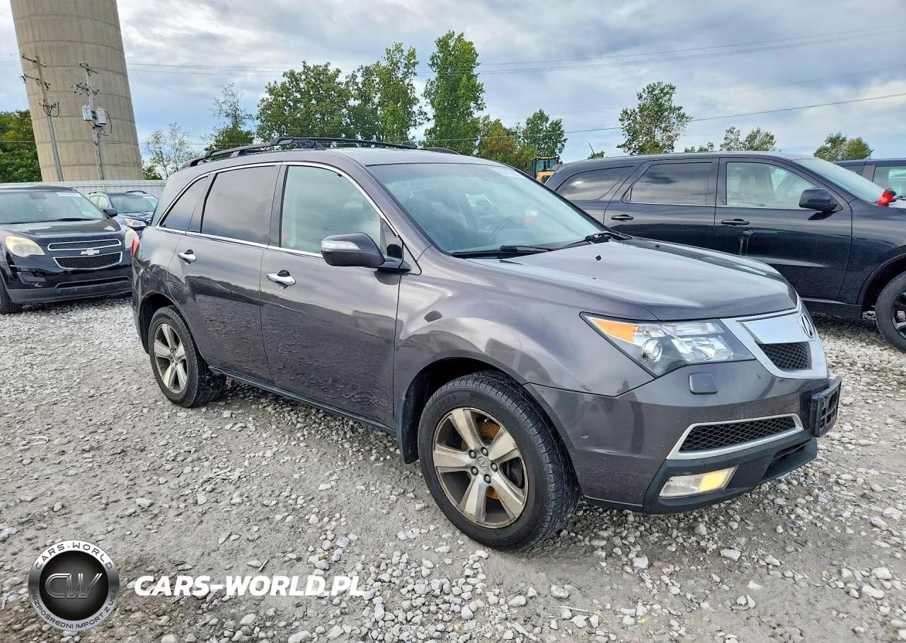 2012 Acura Mdx Advance VIN:2HNYD2H69CH004229 - 4