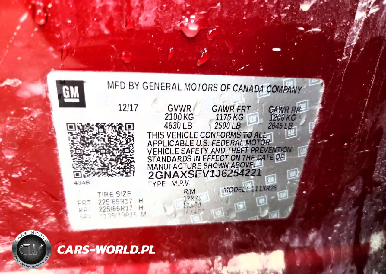 2018 Chevrolet Equinox Lt VIN:2GNAXSEV1J6254221 - 13