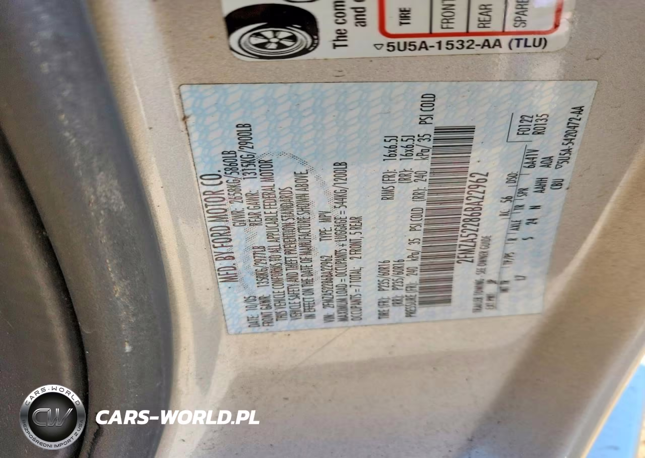 2006 Ford Freestar Sel VIN:2FMZA52286BA22962 - 13