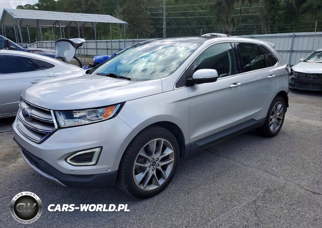 2018 Ford Edge Titanium VIN:2FMPK3K8XJBC49334 - 1