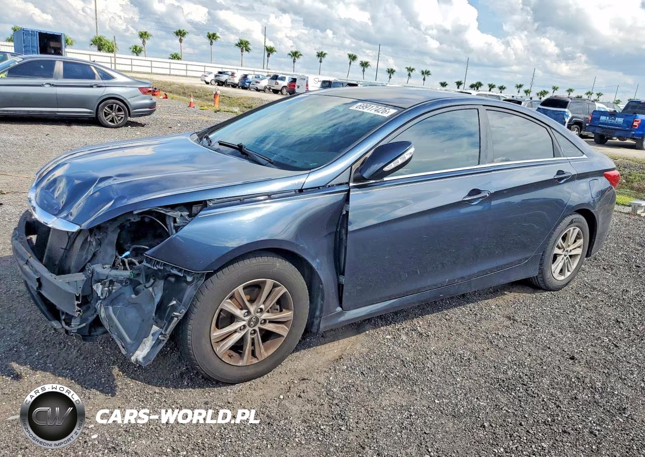 2014 Hyundai Sonata Gls VIN:5NPEB4AC9EH862482 - 1