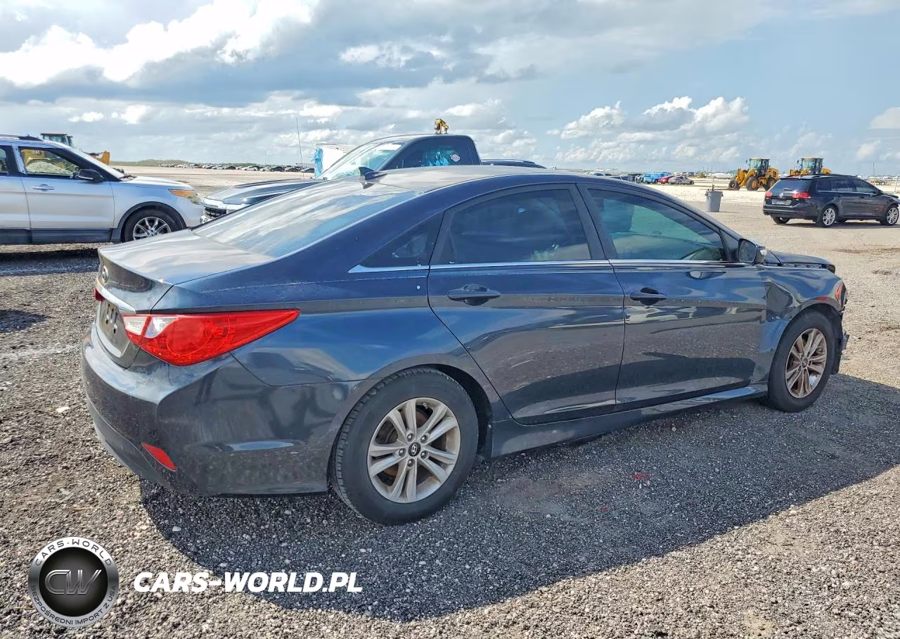 2014 Hyundai Sonata Gls VIN:5NPEB4AC9EH862482 - 3