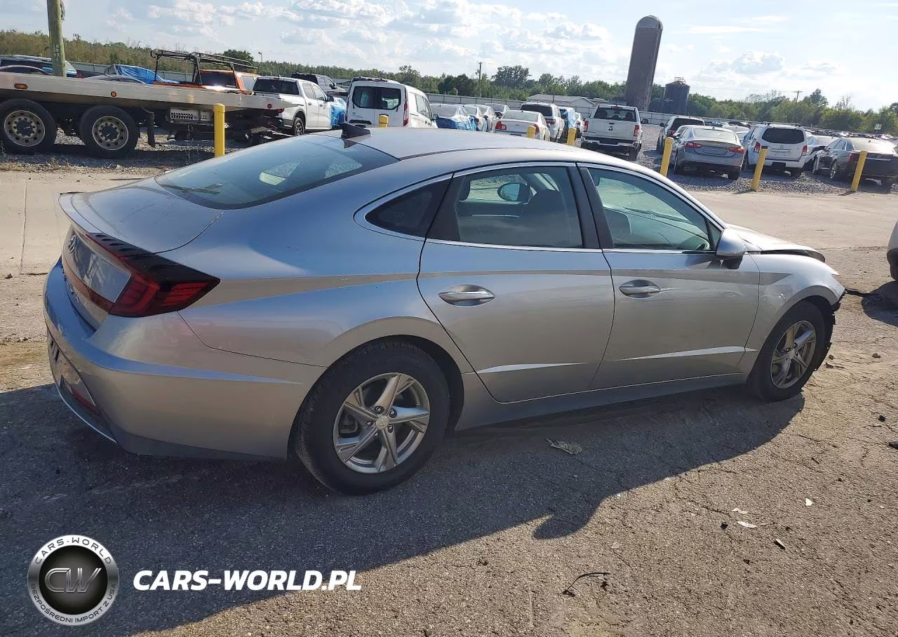 2021 Hyundai Sonata Se VIN:5NPEG4JA4MH079536 - 3