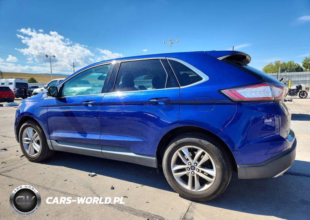 2015 Ford Edge Sel VIN:2FMTK4J93FBB21054 - 2