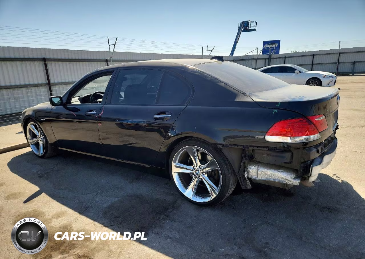 2007 BMW 750 VIN:WBAHN83557DT75764 - 2