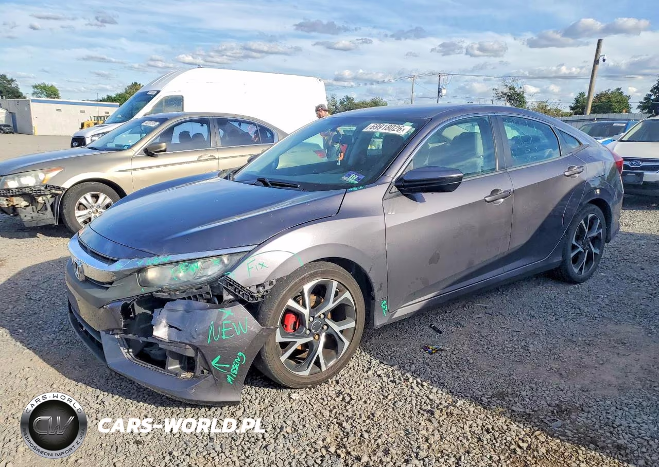 2016 Honda Civic Lx VIN:19XFC2F56GE248173 - 1