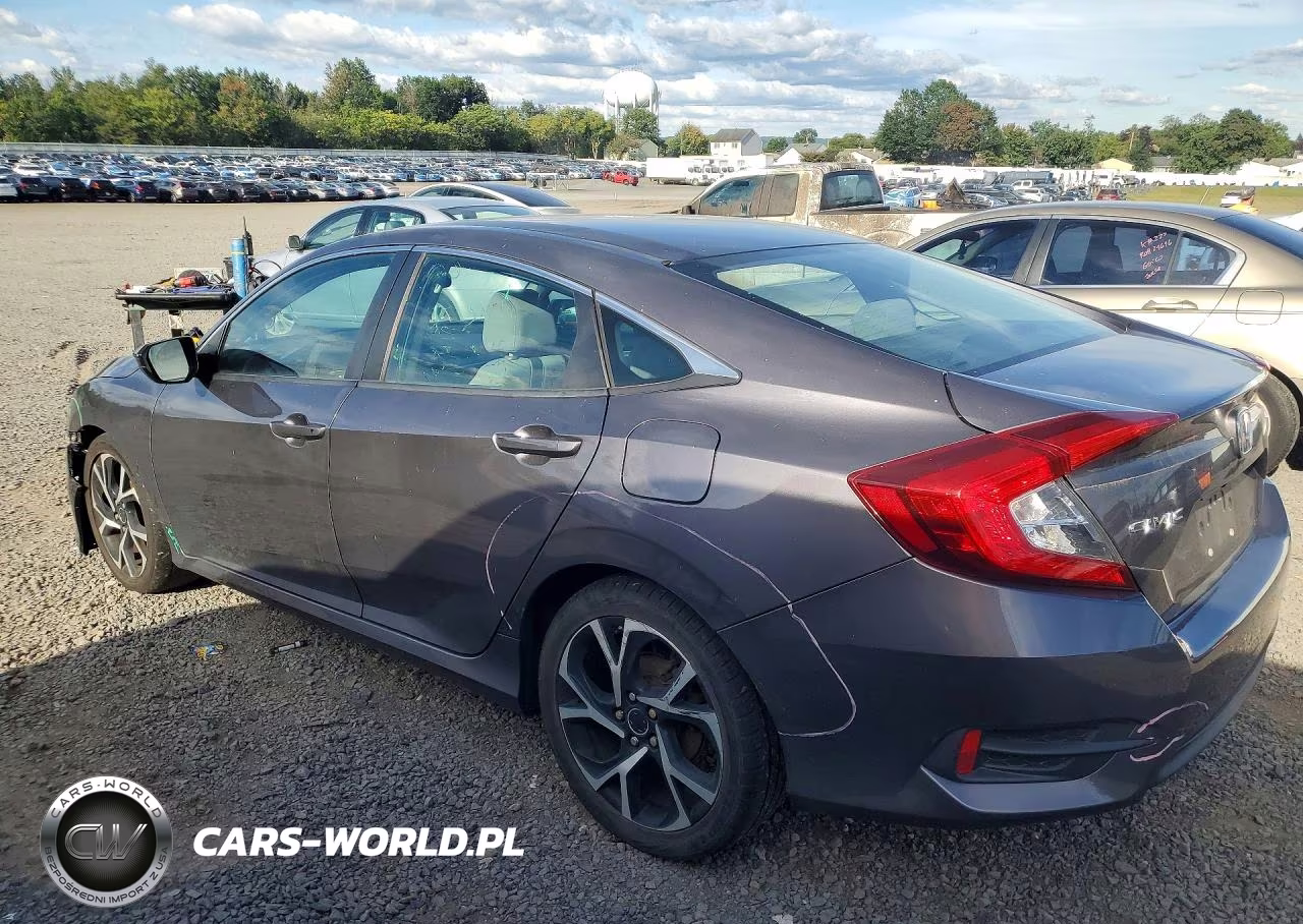 2016 Honda Civic Lx VIN:19XFC2F56GE248173 - 2
