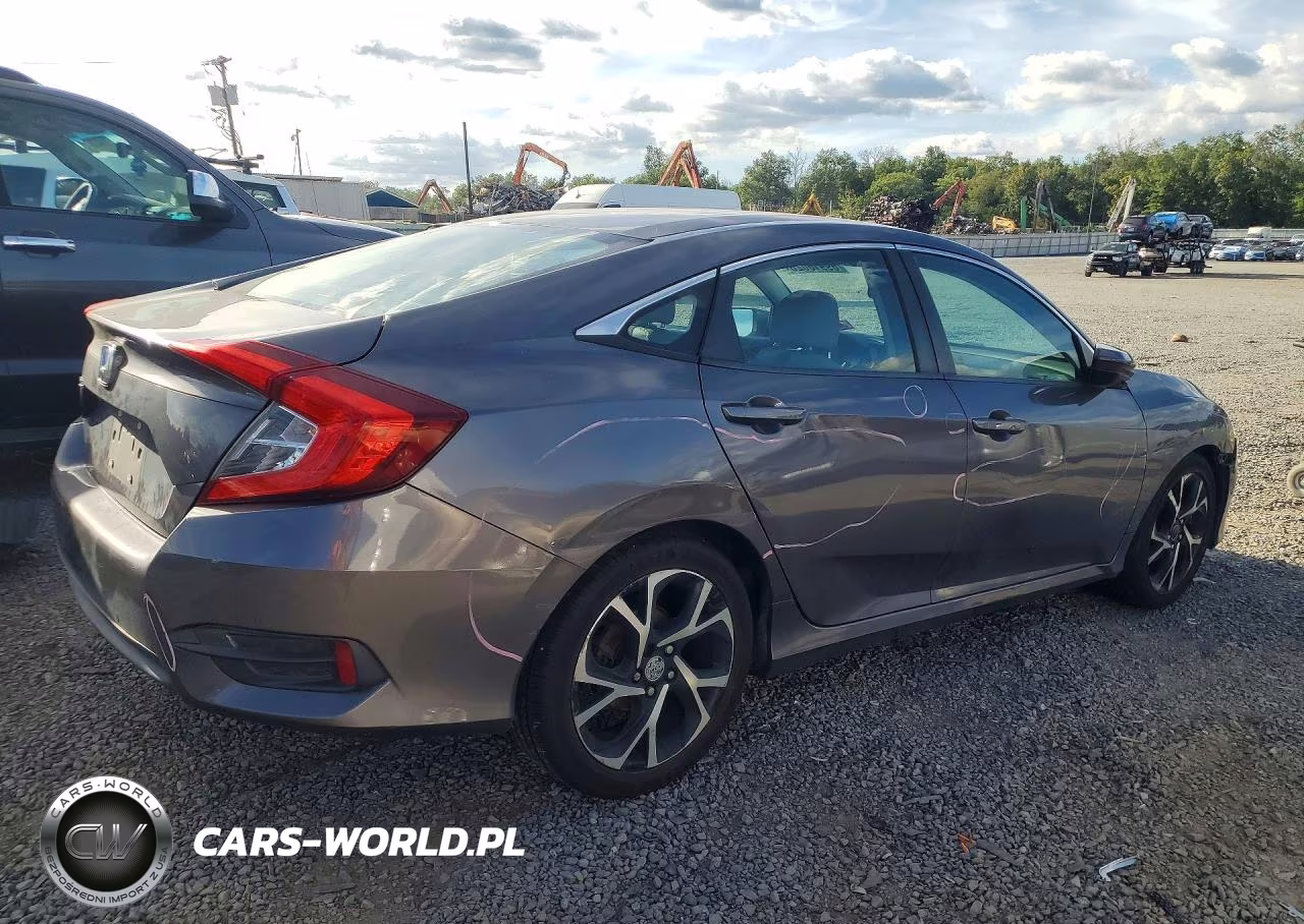 2016 Honda Civic Lx VIN:19XFC2F56GE248173 - 3