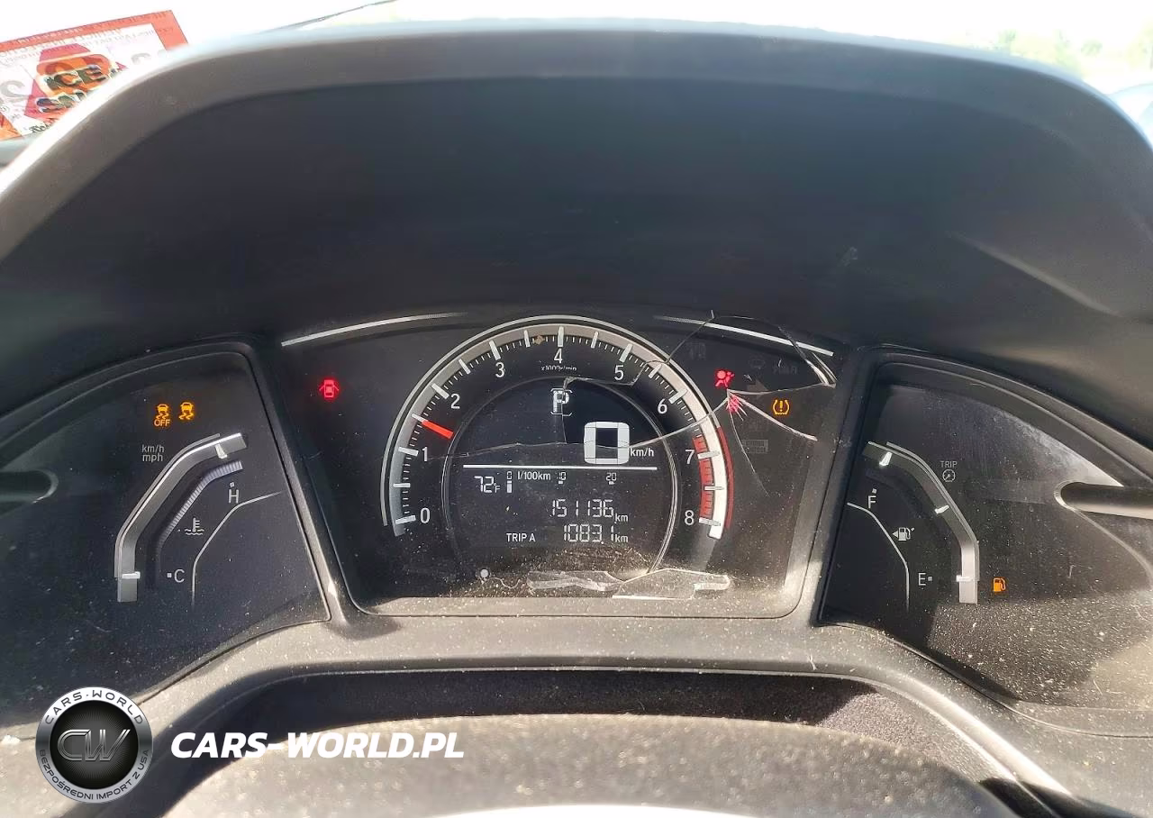 2016 Honda Civic Lx VIN:19XFC2F56GE248173 - 9