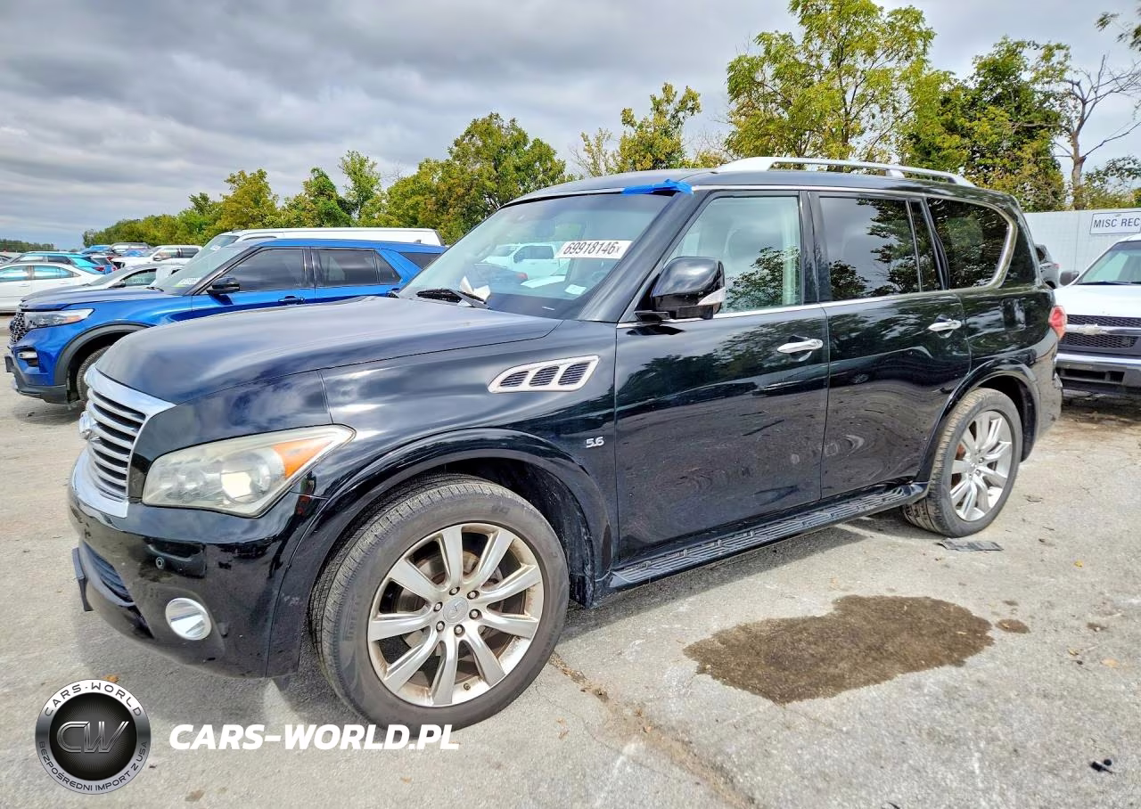 2014 Infiniti Qx80 Base VIN:JN8AZ2NE6E9068482 - 1