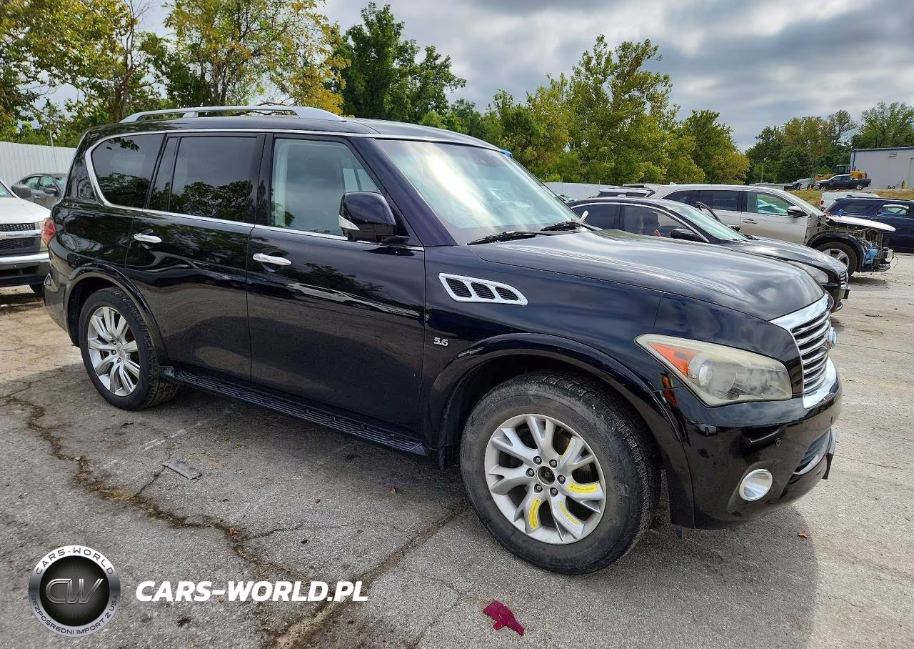 2014 Infiniti Qx80 Base VIN:JN8AZ2NE6E9068482 - 4