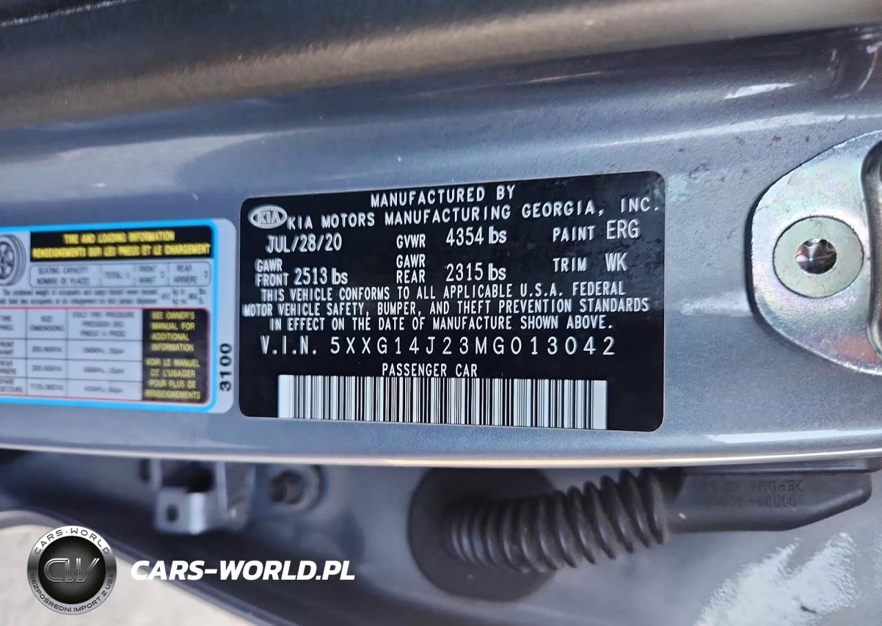 2021 Kia K5 Lxs VIN:5XXG14J23MG013042 - 13
