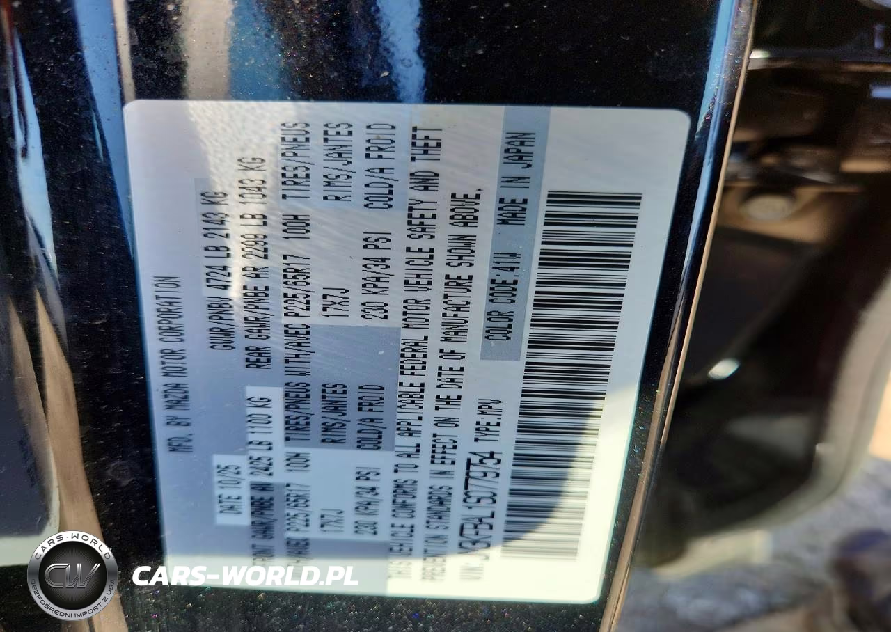 2025 Mazda Cx-5 VIN:JM3KFBAL1S0779754 - 13