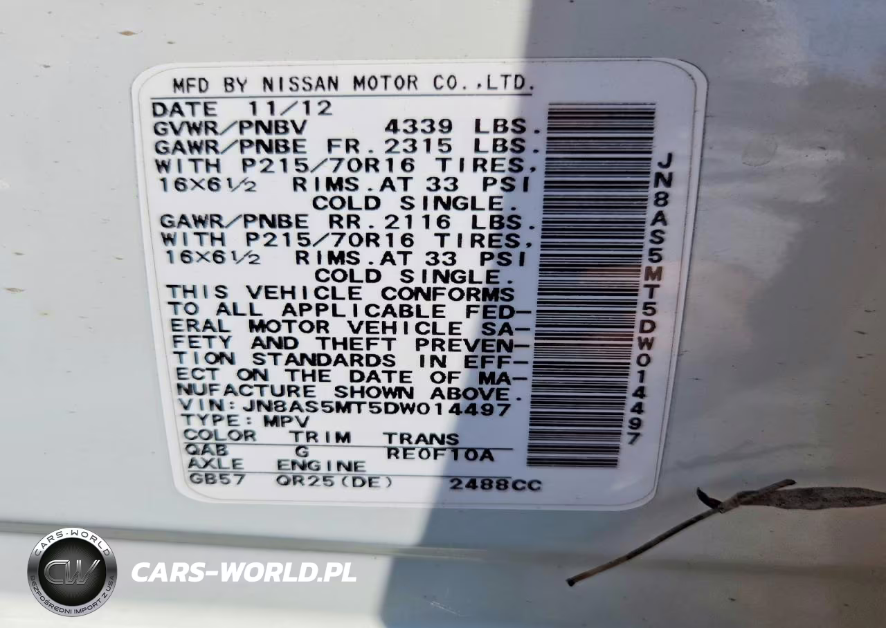 2013 Nissan Rogue S VIN:JN8AS5MT5DW014497 - 13