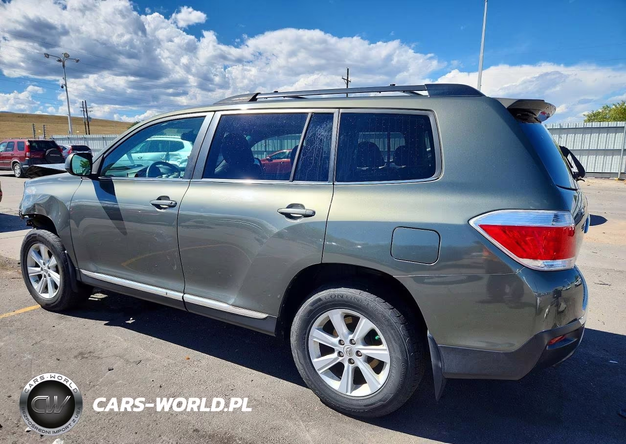 2012 Toyota Highlander Se VIN:5TDBK3EH1CS125772 - 2