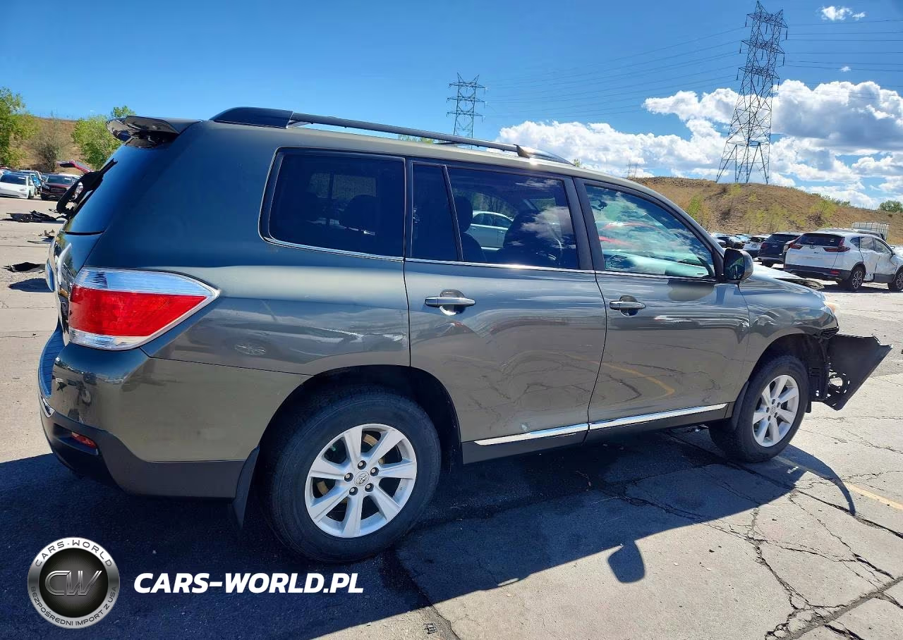 2012 Toyota Highlander Se VIN:5TDBK3EH1CS125772 - 3