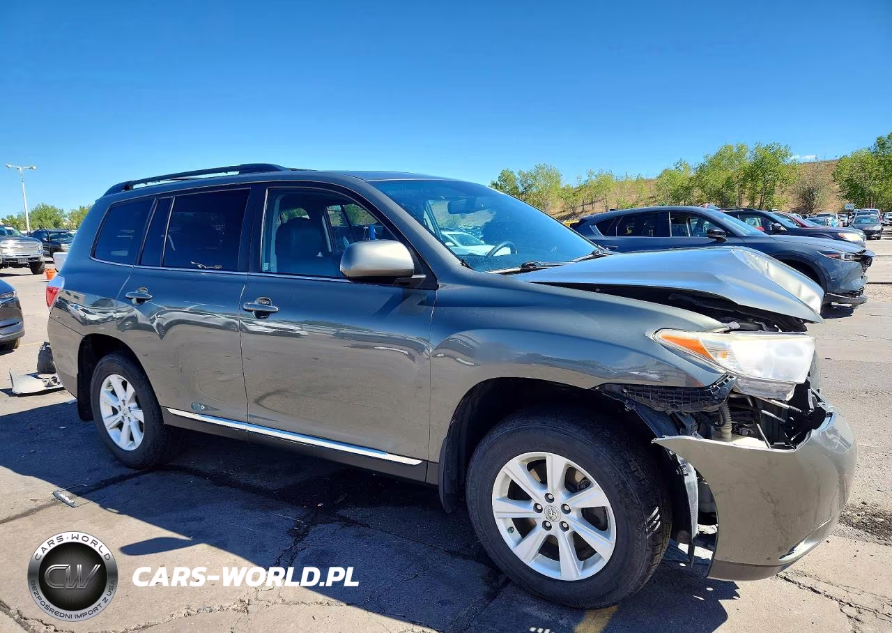 2012 Toyota Highlander Se VIN:5TDBK3EH1CS125772 - 4