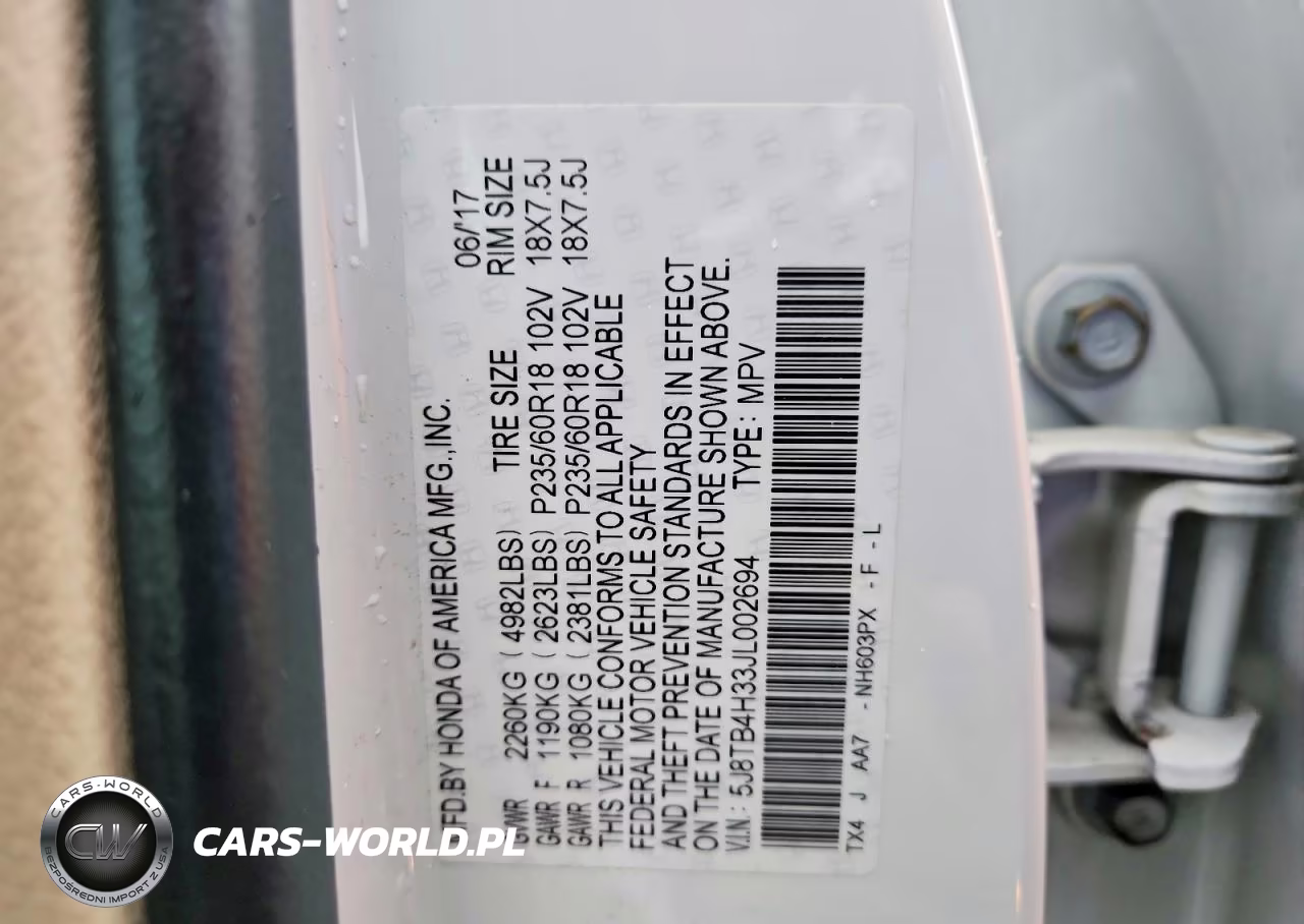 2018 Acura Rdx VIN:5J8TB4H33JL002694 - 13