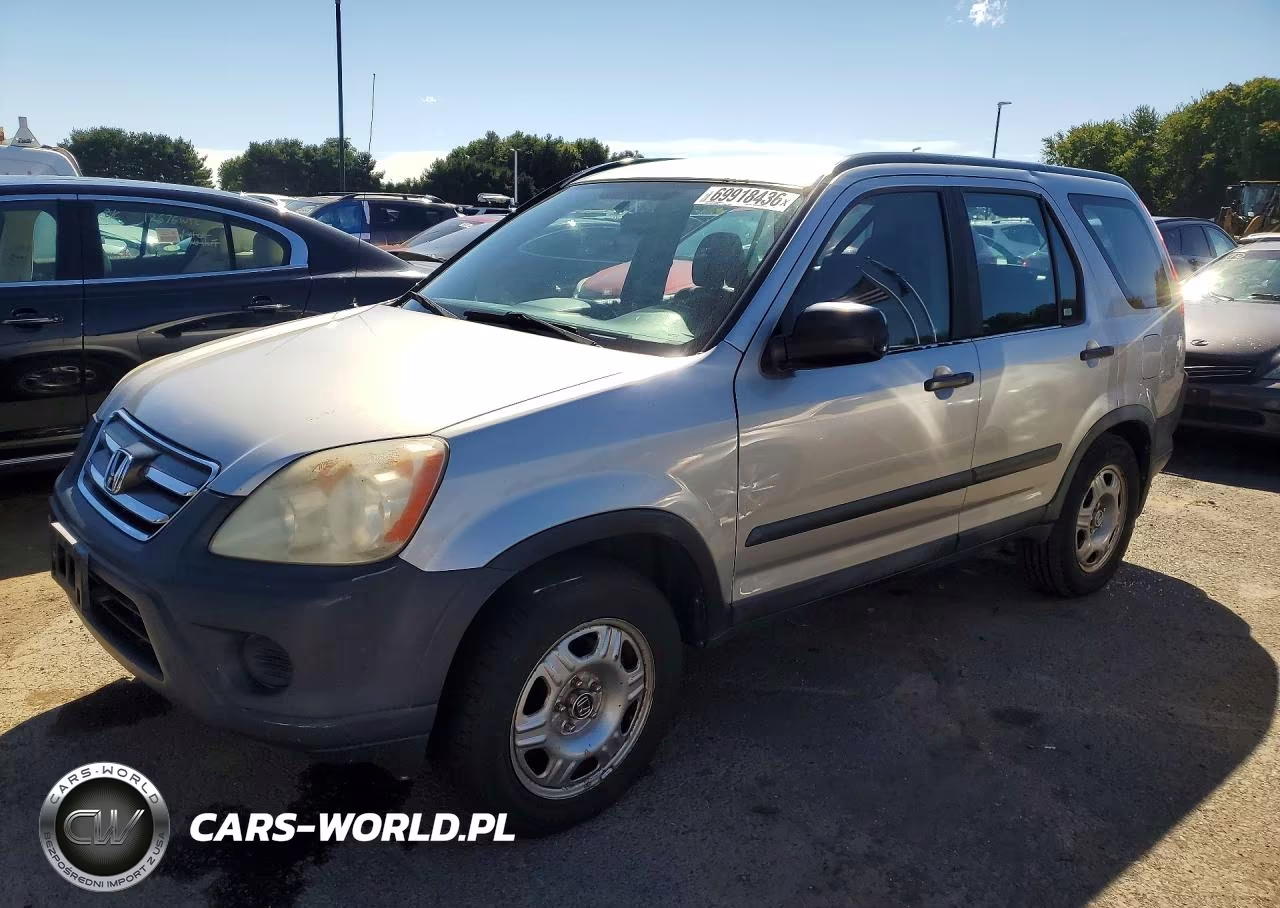 2005 Honda Cr-V Lx VIN:SHSRD78555U332571 - 1