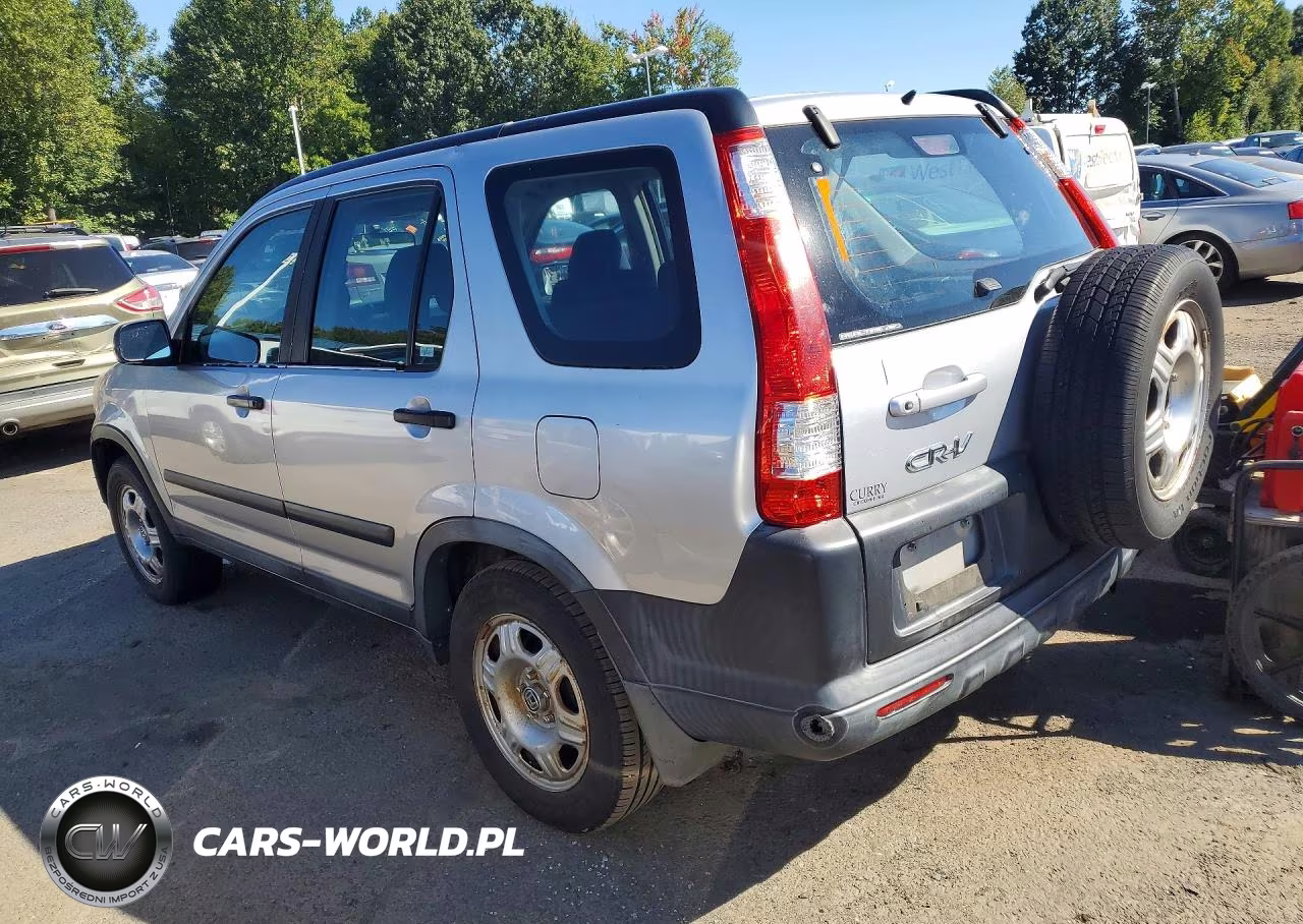 2005 Honda Cr-V Lx VIN:SHSRD78555U332571 - 2
