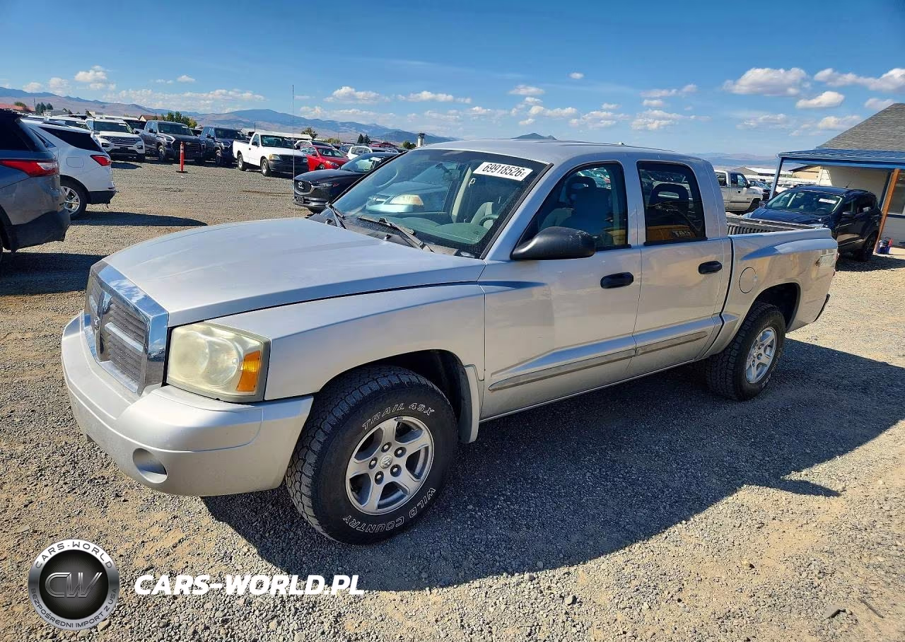 2005 Dodge Dakota Quad Slt VIN:1D7HW48N75S265847 - 1