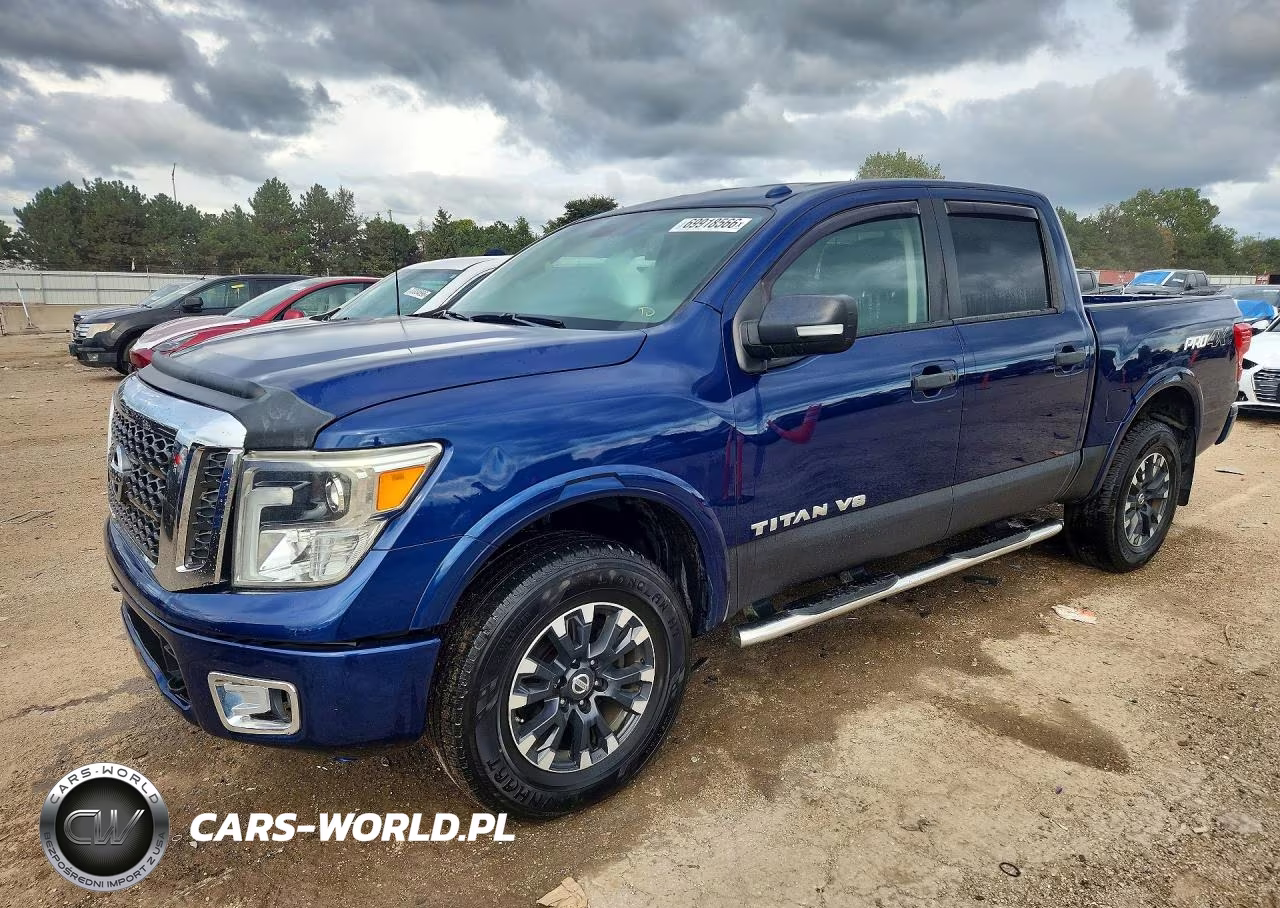2019 Nissan Titan Sv VIN:1N6AA1E52KN520327 - 1
