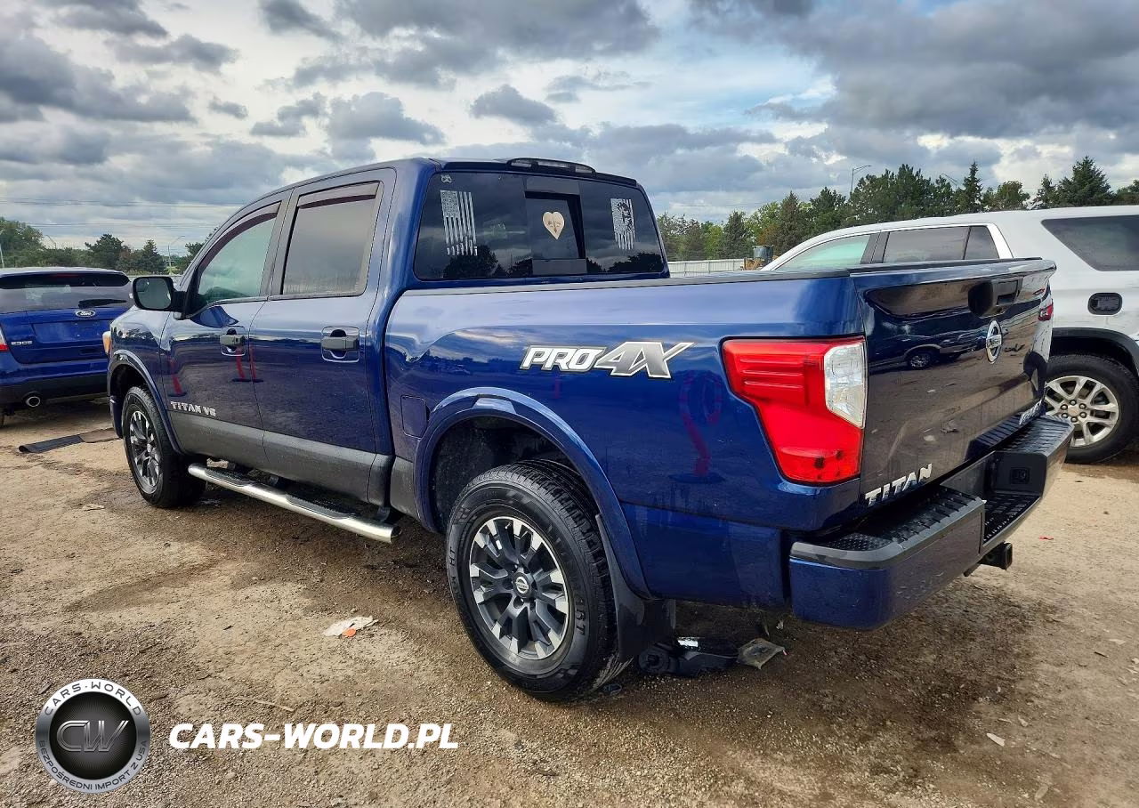 2019 Nissan Titan Sv VIN:1N6AA1E52KN520327 - 2