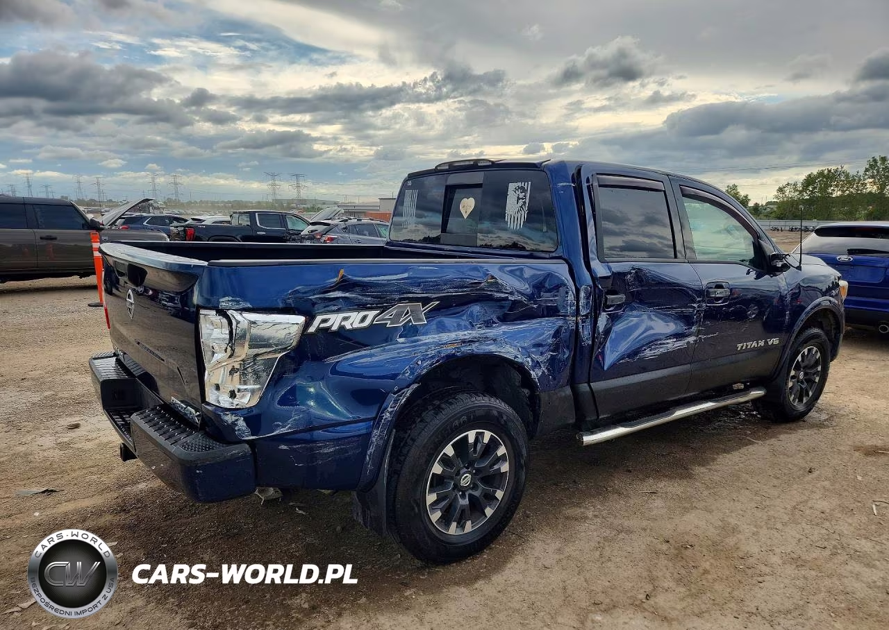 2019 Nissan Titan Sv VIN:1N6AA1E52KN520327 - 3
