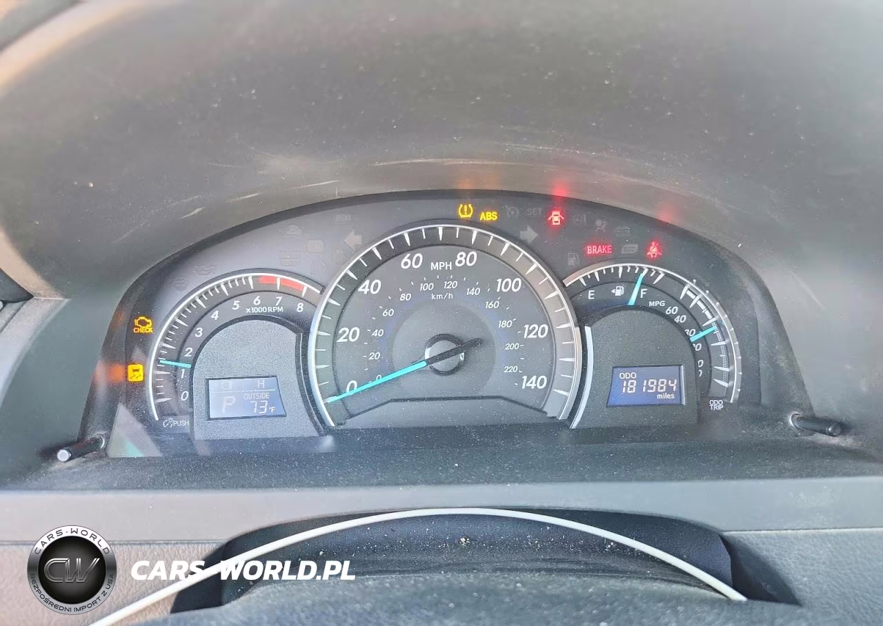 2012 Toyota Camry Xle VIN:4T4BF1FK4CR182094 - 9
