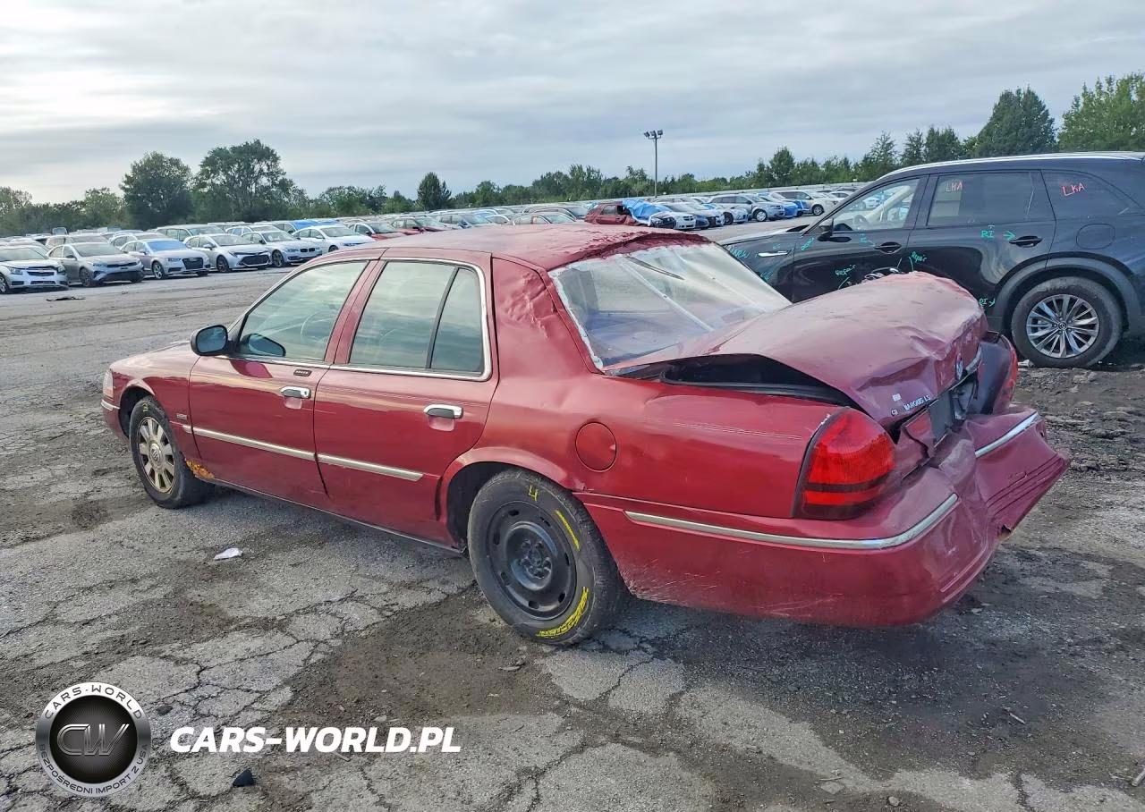 2003 Mercury Grand Marquis Ls VIN:2MEHM75WX3X681009 - 2