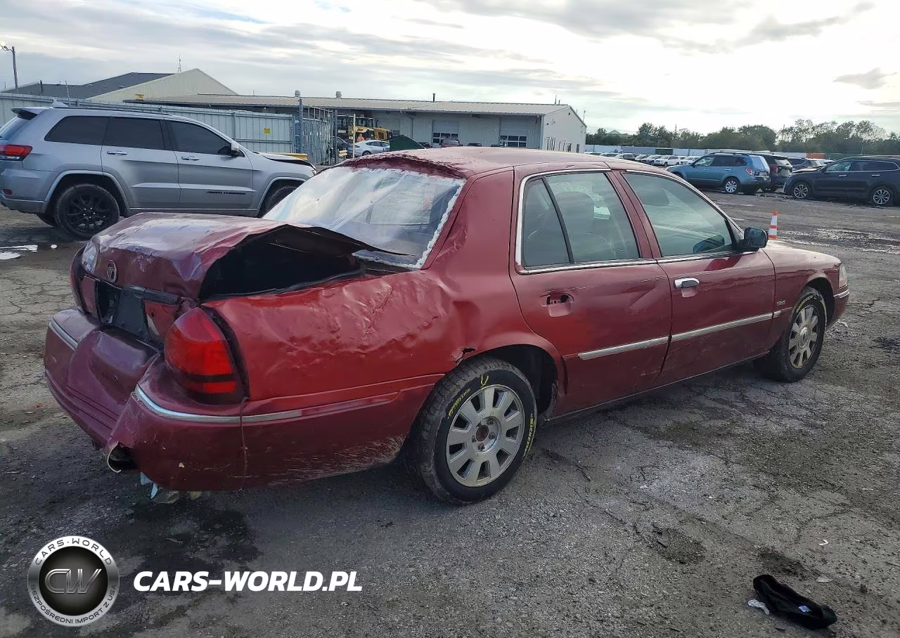 2003 Mercury Grand Marquis Ls VIN:2MEHM75WX3X681009 - 3