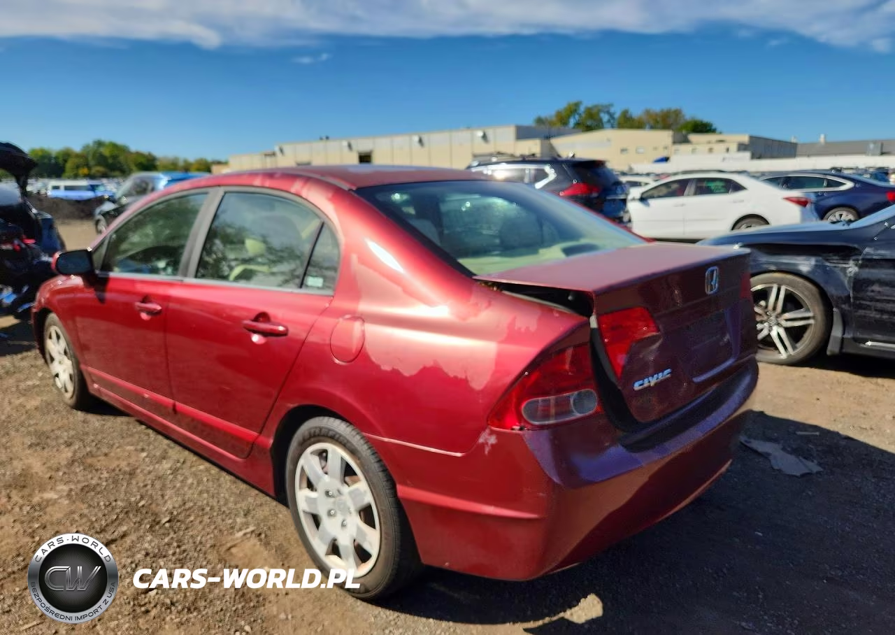 2008 Honda Civic Lx VIN:1HGFA16598L092589 - 2