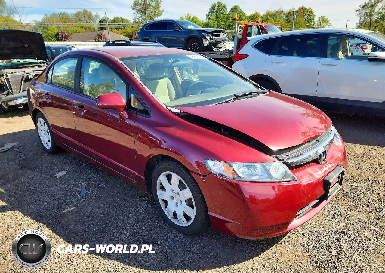 2008 Honda Civic Lx VIN:1HGFA16598L092589 - 4