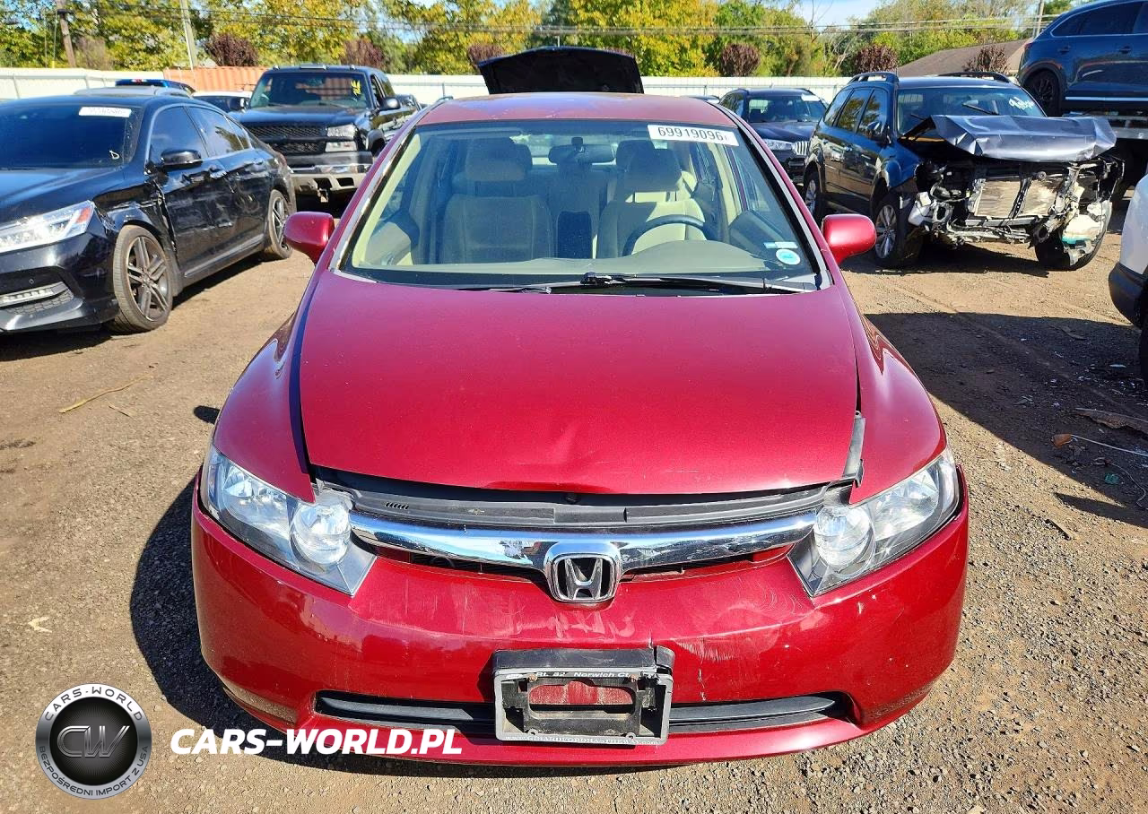 2008 Honda Civic Lx VIN:1HGFA16598L092589 - 5