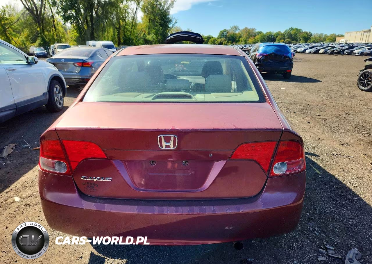 2008 Honda Civic Lx VIN:1HGFA16598L092589 - 6