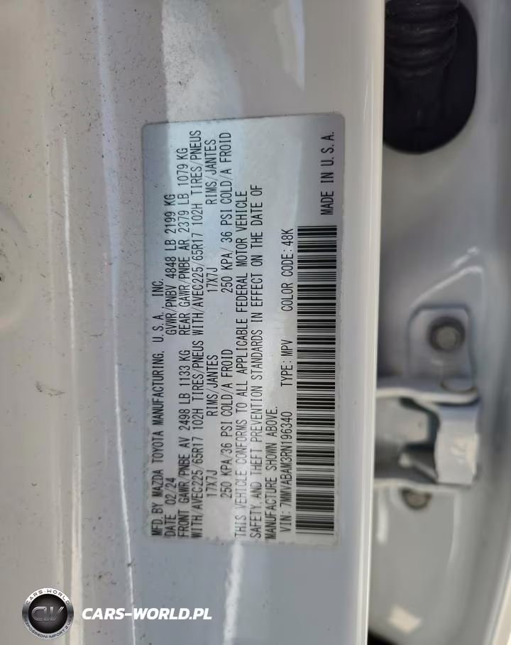 2024 Mazda Cx-50 Select VIN:7MMVABAM3RN196340 - 13
