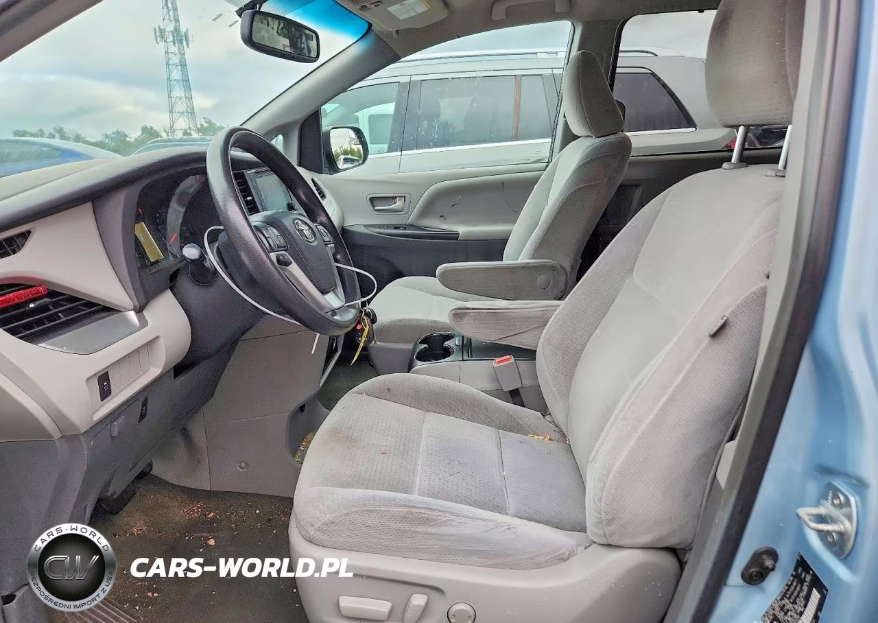 2015 Toyota Sienna Le VIN:5TDKK3DC5FS612287 - 7