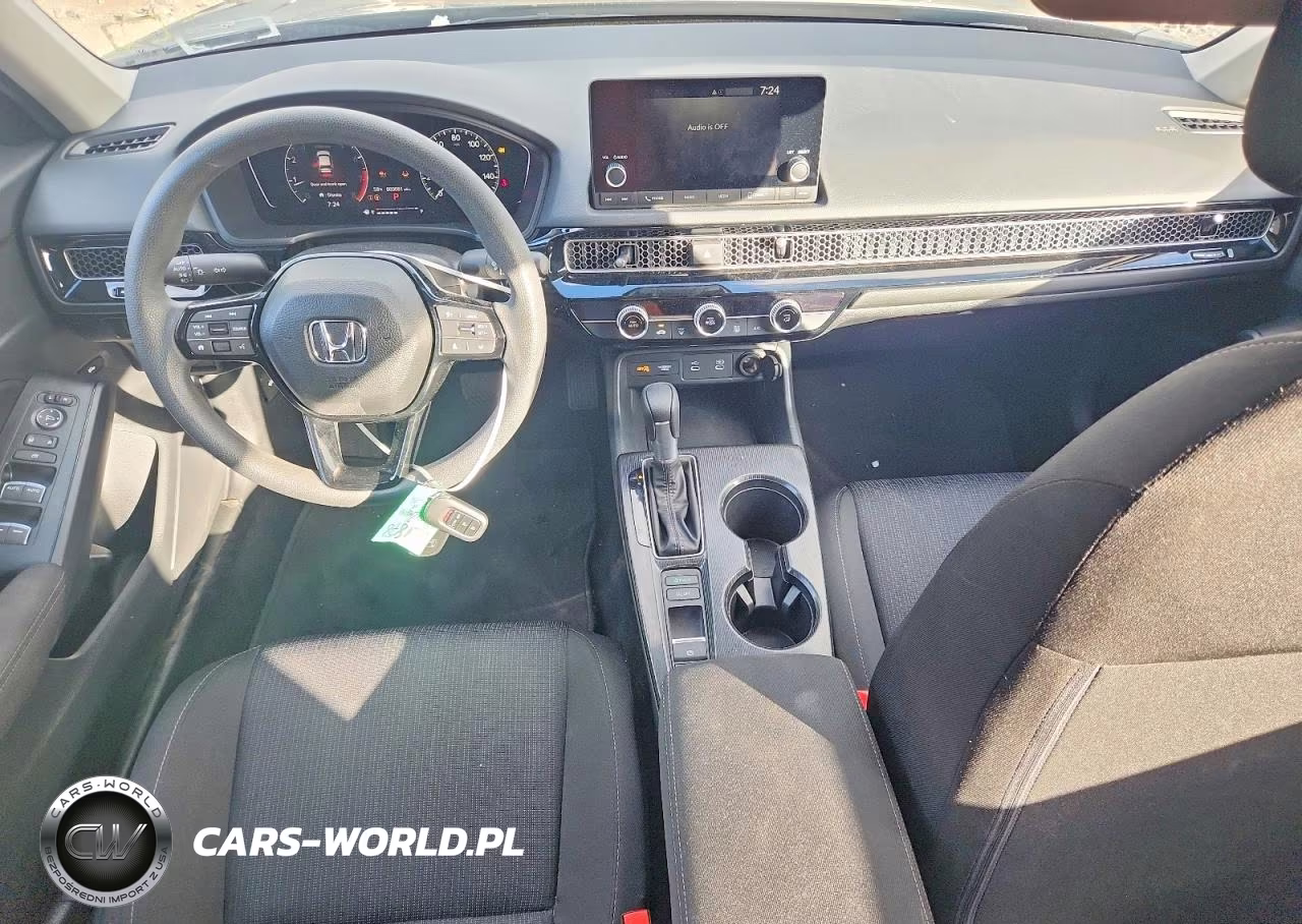 2026 Honda Civic Lx VIN:2HGFE2F29TH586084 - 8
