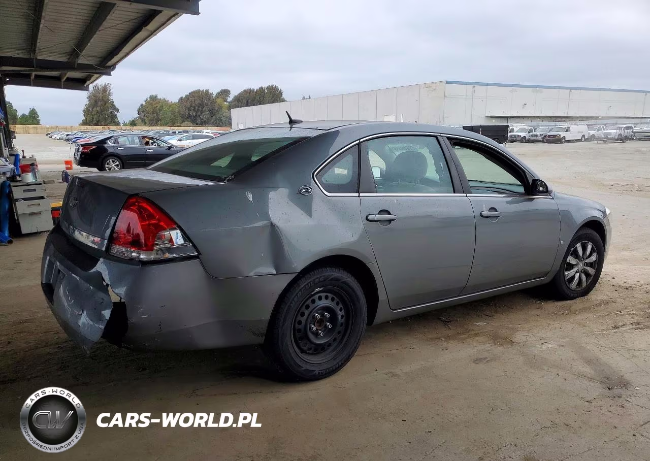 2008 Chevrolet Impala Ls VIN:2G1WB58N881244389 - 3