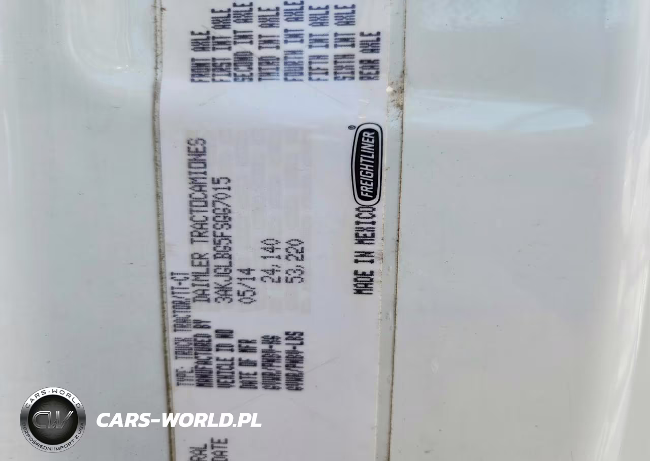 2015 Freightliner Cascadia Semi Truck VIN:3AKJGLBG5FSGG7015 - 12