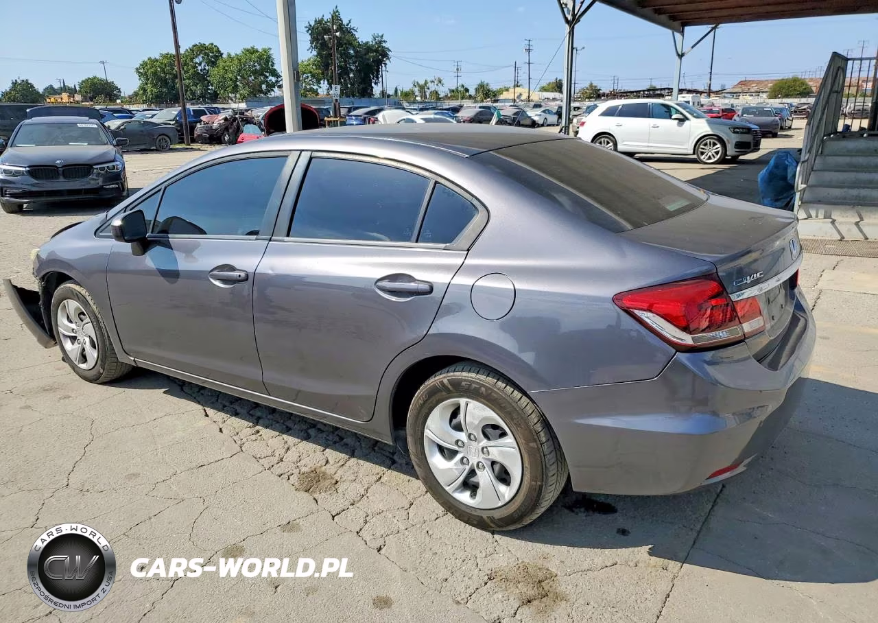 2015 Honda Civic Lx VIN:2HGFB2F55FH556149 - 2