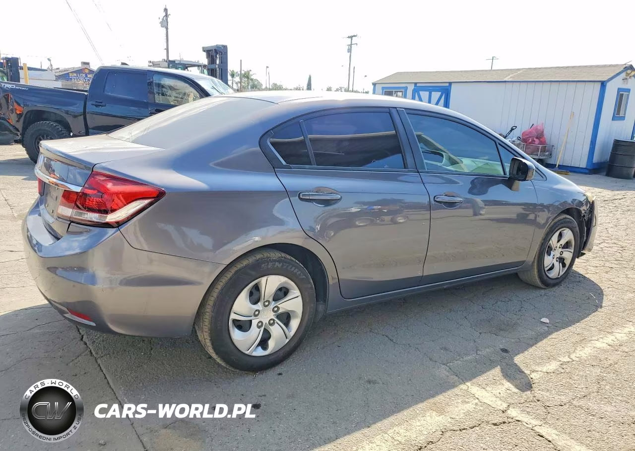 2015 Honda Civic Lx VIN:2HGFB2F55FH556149 - 3