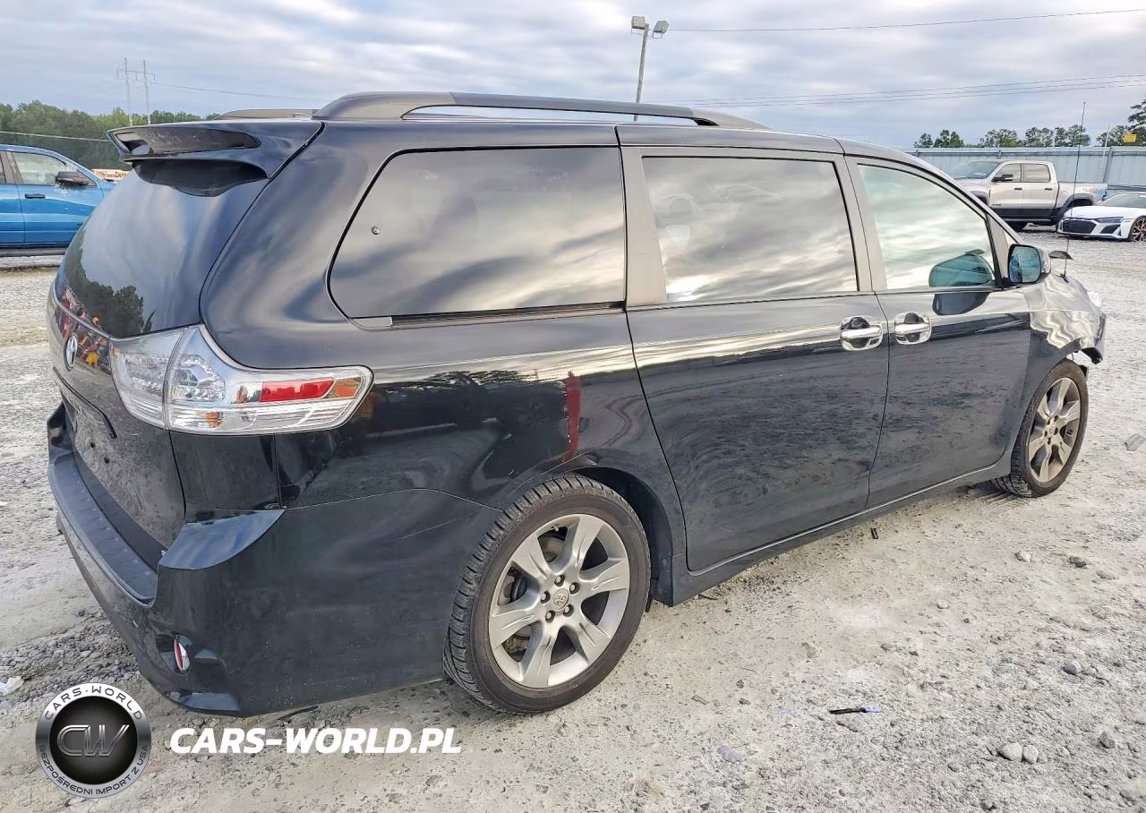 2014 Toyota Sienna Sport VIN:5TDXK3DC9ES515291 - 3