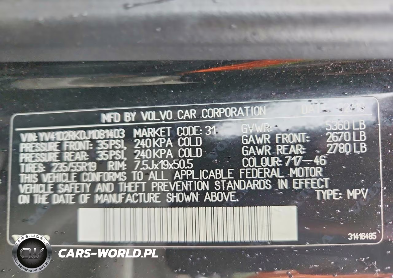 2018 Volvo Xc60 T5 Momentum VIN:YV4102RK0J1081403 - 12