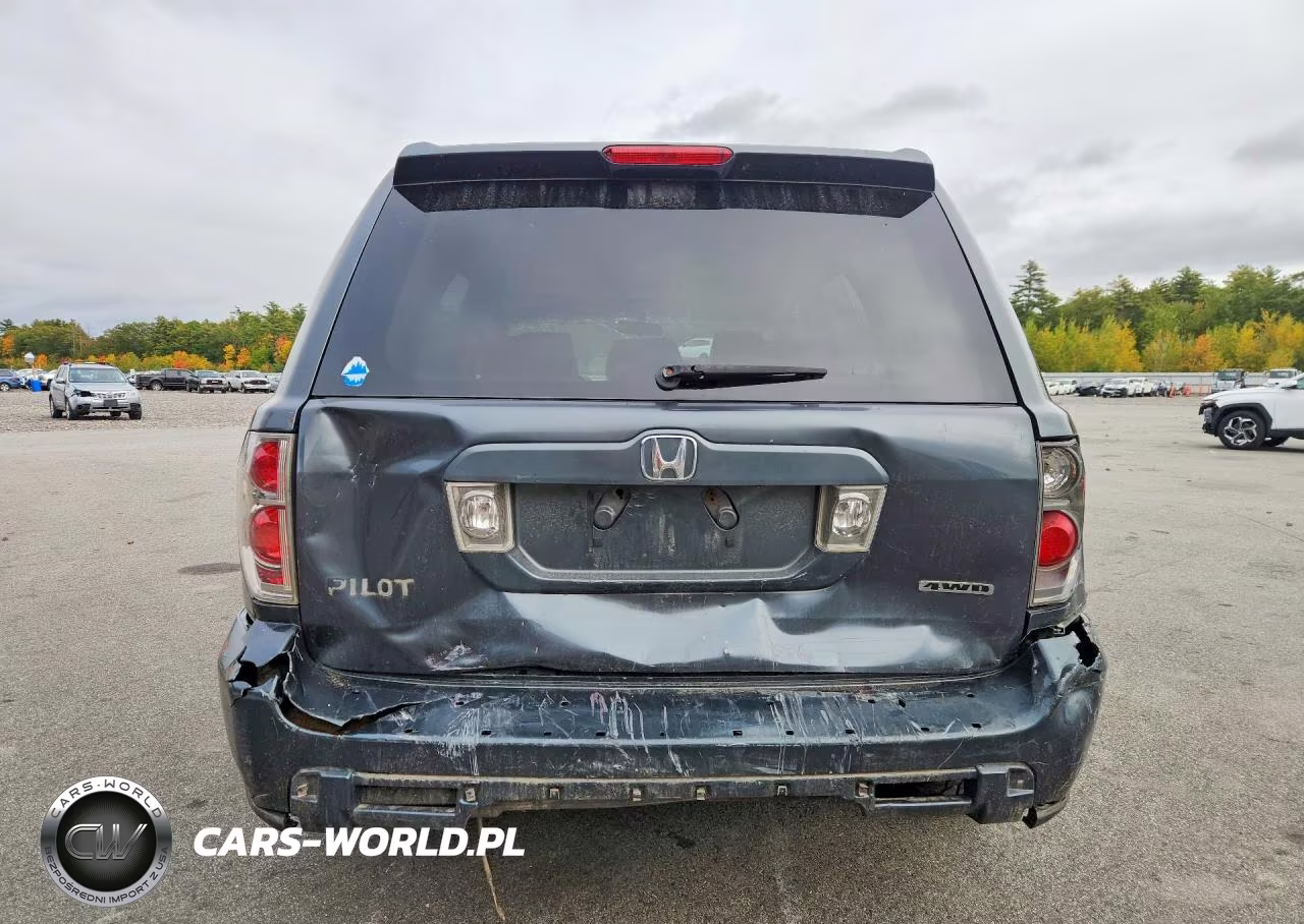 2006 Honda Pilot VIN:2HKYF18436H510613 - 6
